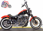 American Classic Motors Exhaust Systems Chrome Staggered Shortshots Short Shots Exhaust Drag Pipes Harley Sportster 14+