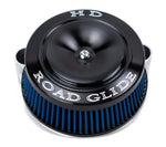 American Classic Motors Raw Sucker High Flow Air Cleaner Intake Filter Black HD ROAD GLIDE Cover Harley