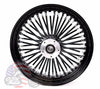 American Classic Motors Wheels & Rims 16 x 3.5 Black Out 46 Fat King Spoke Rear Wheel Rim Harley Touring Softail Dyna