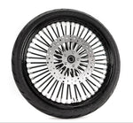 American Classic Motors Wheels & Rims 21 x 3.5 46 Fat King Spoke Front BW Package Black Wheel Rim Harley Softail SD