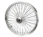 American Classic Motors Wheels & Rims Chrome 21 3.5 46 Fat Daddy King Spoke Front Wheel Rim Harley Touring Dual Disc