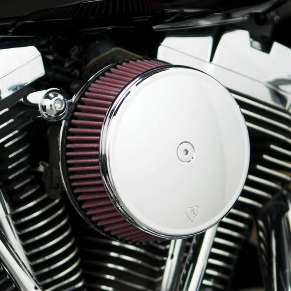 Arlen Ness Air Filters Arlen Ness Stage 1 Air Intake Filter Chrome Cover Big Sucker Kit Harley Touring