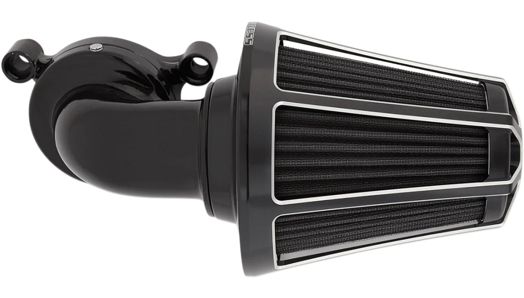 Arlen Ness Arlen Ness Beveled Monster Air Cleaner Filter Kit Black Harley Twin Cam 08-17