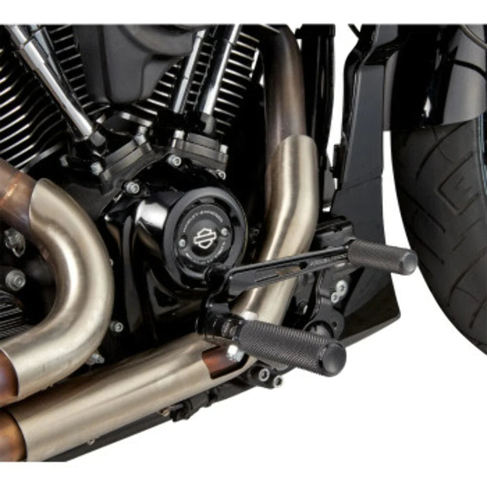 Arlen Ness Arlen Ness Black Billet Mid Foot Control Kit Harley Touring Road Glide 14+ FLTR