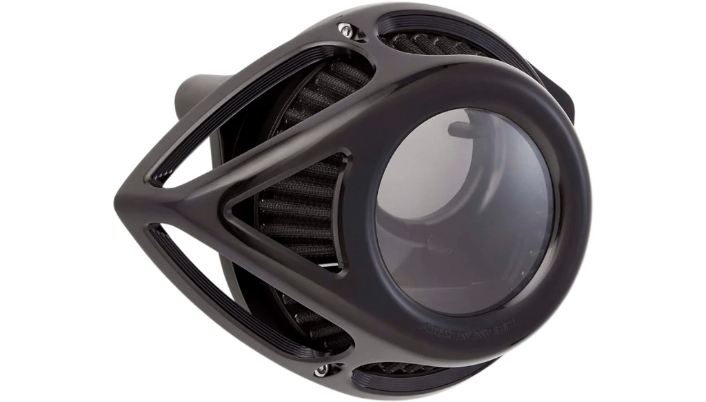 Arlen Ness Arlen Ness Clear Tear Air Cleaner Filter Black Harley XL Sportster 1991+ Evo