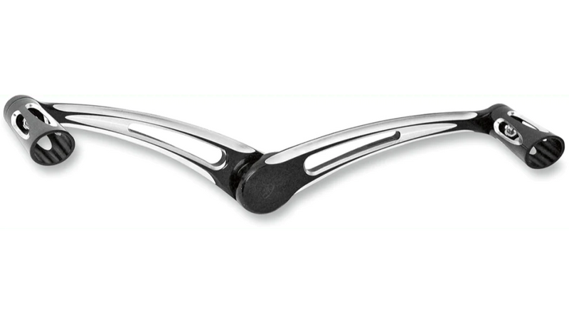 Arlen Ness Arlen Ness Deep Cut Heel Toe Shifter Lever Black +1" Harley Touring Softail 97+