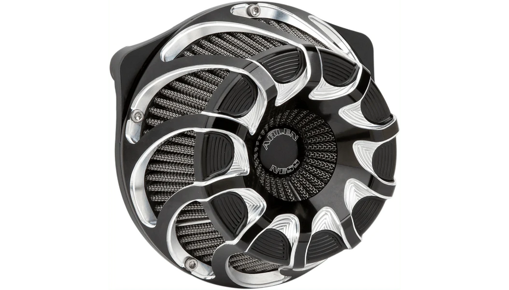 Arlen Ness Arlen Ness Drift Air Cleaner Filter Kit Black Harley Twin Cam Softail 99-17