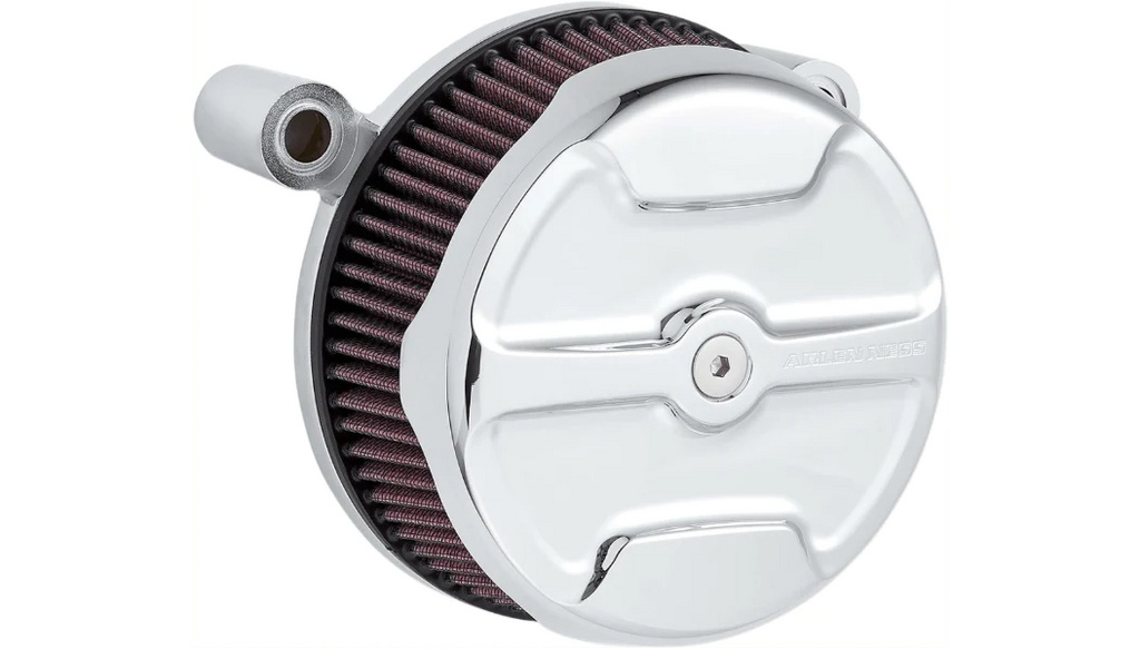 Arlen Ness Arlen Ness Knuckle Stage I Air Cleaner Filter Kit Chrome Harley Twin Cam 08-17