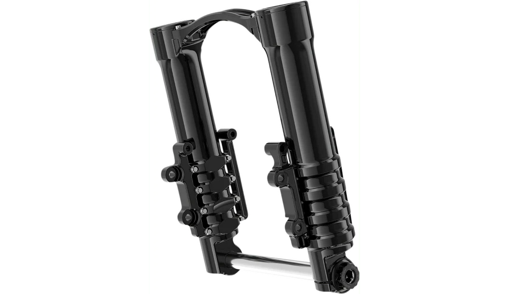 Arlen Ness Arlen Ness Method No Flex Fork Legs Black Billet Aluminum Harley Touring 14-21