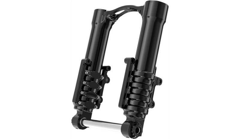 Arlen Ness Arlen Ness Method No Flex Fork Legs Black Billet Aluminum Harley Touring 14-21