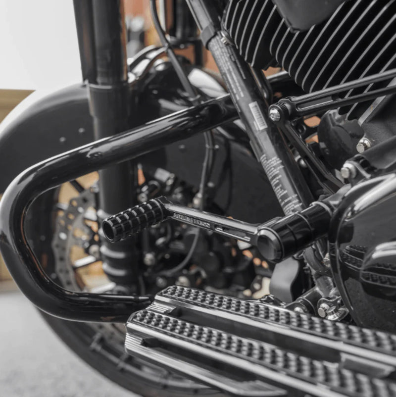 Arlen Ness Arlen Ness Solo Black Speedliner Foot Control Kit w/ Toe Shifter Harley Touring