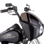 Arlen Ness Mirrors Arlen Ness Black Mini Oval Micro Mirrors Set Pair Black Harley Dyna Touring XL