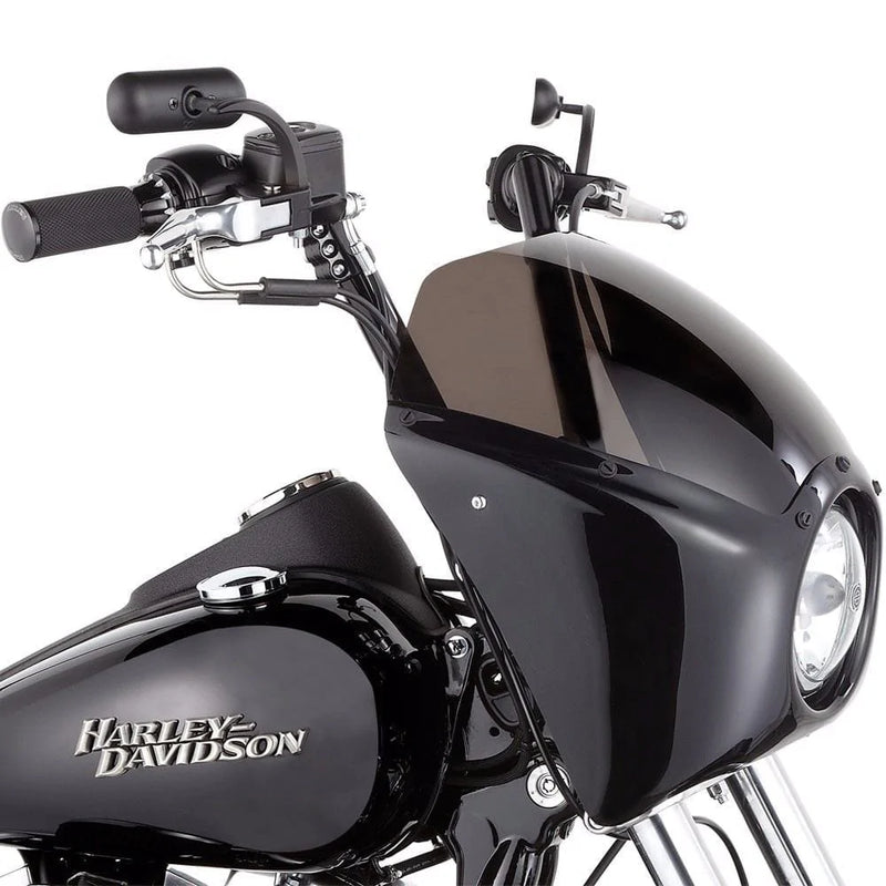 Arlen Ness Mirrors Arlen Ness Black Mini Oval Micro Mirrors Set Pair Black Harley Dyna Touring XL
