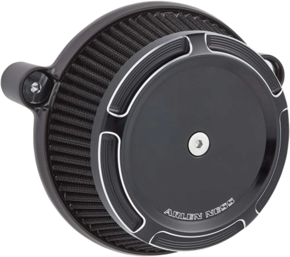Arlen Ness Other Intake & Fuel Systems Arlen Ness Black Beveled Stage 1 Big Sucker Air Cleaner Kit 17+ Harley Touring