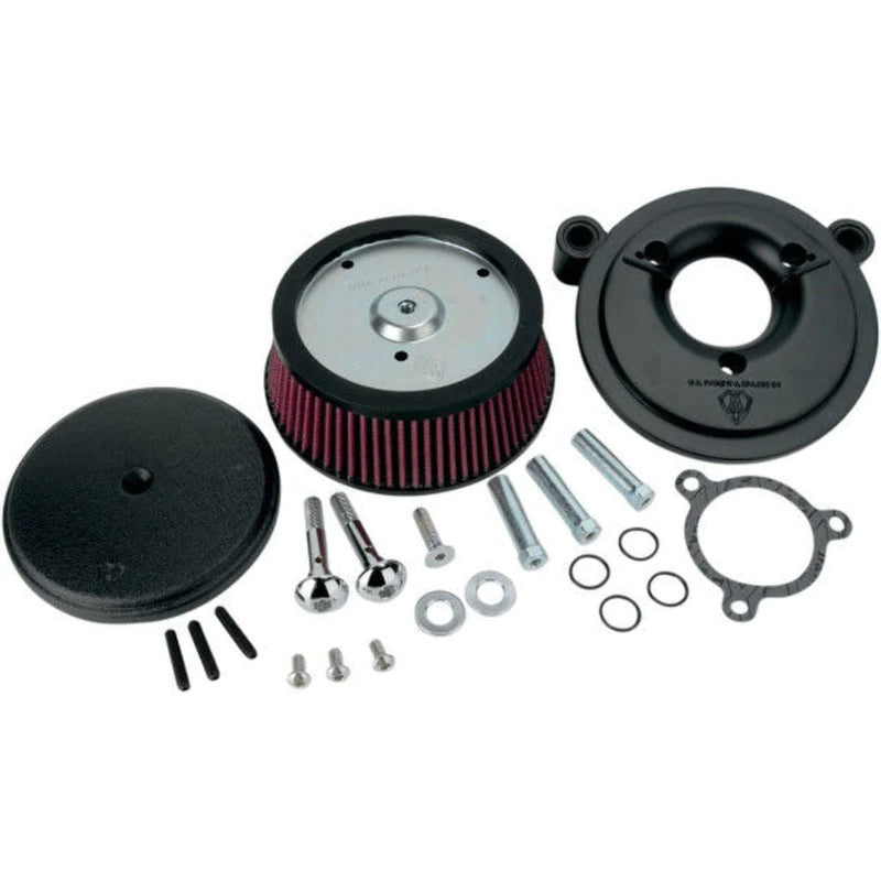 Arlen Ness Other Intake & Fuel Systems Arlen Ness Black Big Sucker Air Cleaner Filter Kit Harley Touring Dyna Softail