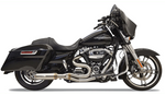 Bassani Manufacturing Bassani Mid-Length 2 Into 1 Super Bike Exhaust System Muffler Harley Touring 17+