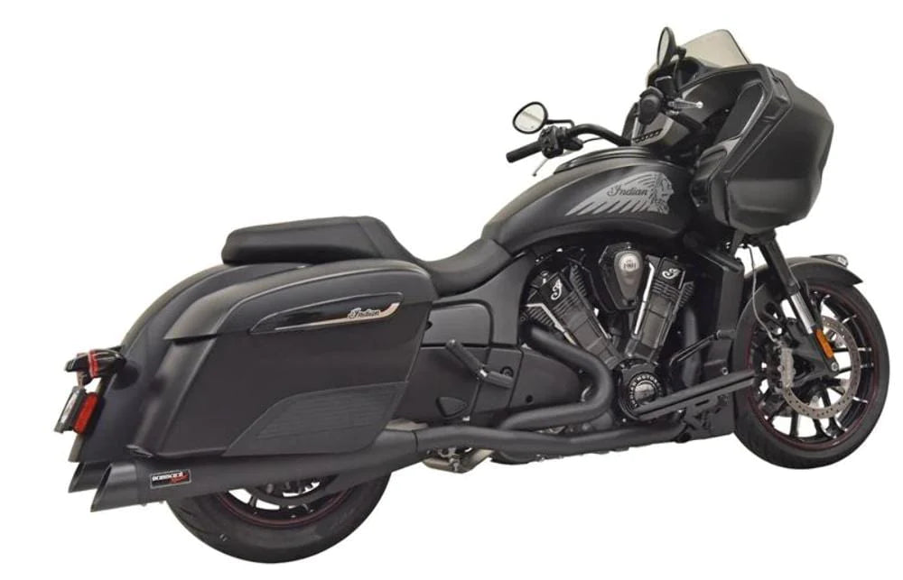 Bassani Manufacturing Exhaust Systems Bassani Black Performance True Dual Exhaust Pipes System Indian Challenger 2020