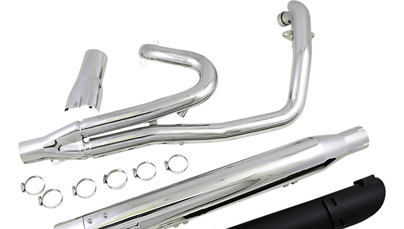 Bassani Manufacturing Exhaust Systems Bassani Chrome Road Rage 2 Into 1 Exhaust Pipes Header Indian Challenger 2020