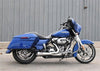 Bassani Manufacturing Exhaust Systems Bassani Chrome Road Rage 2 into 1 Short Exhaust Pipe System 17+ Harley Touring