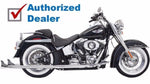 Bassani Manufacturing Exhaust Systems Bassani Chrome True Dual Exhaust 36" Long Fishtail Mufflers Harley Softail 07-17