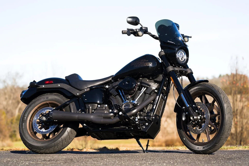 Bassani Road Rage 3 Megaphone 2 Into 1 Black Exhaust Pipe 18+