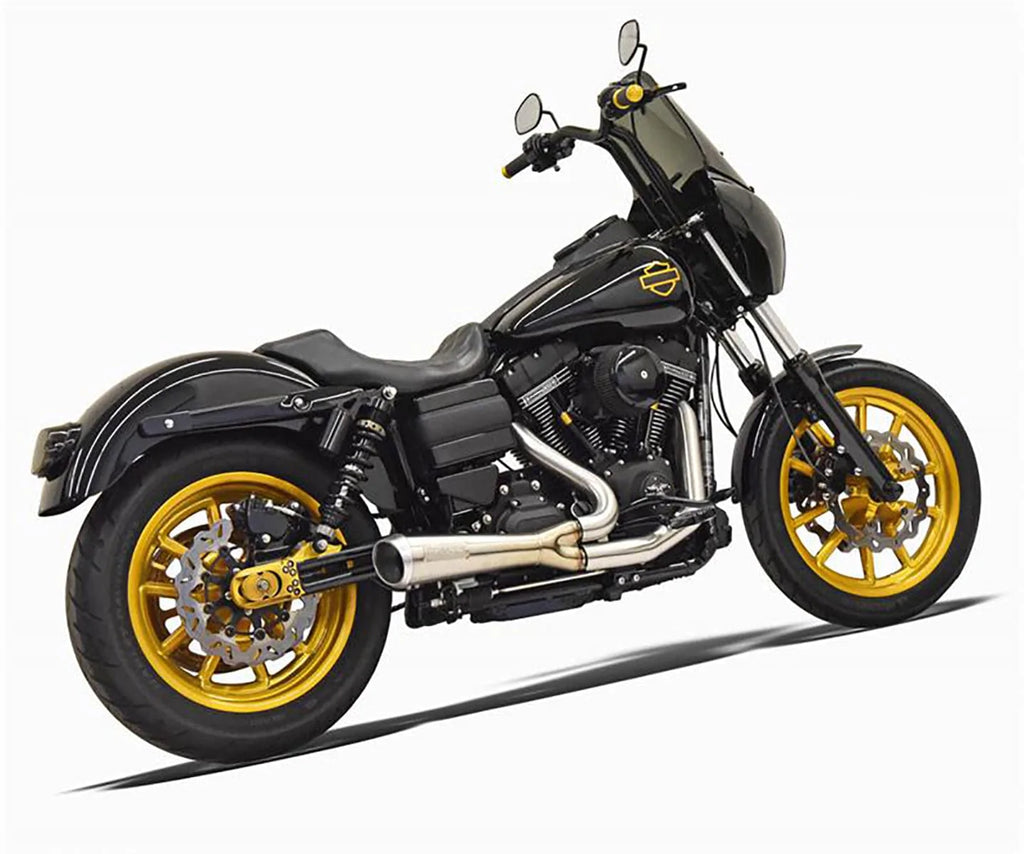 Bassani Road Rage Ripper 2 Into 1 Stainless Steel Short Exhaust