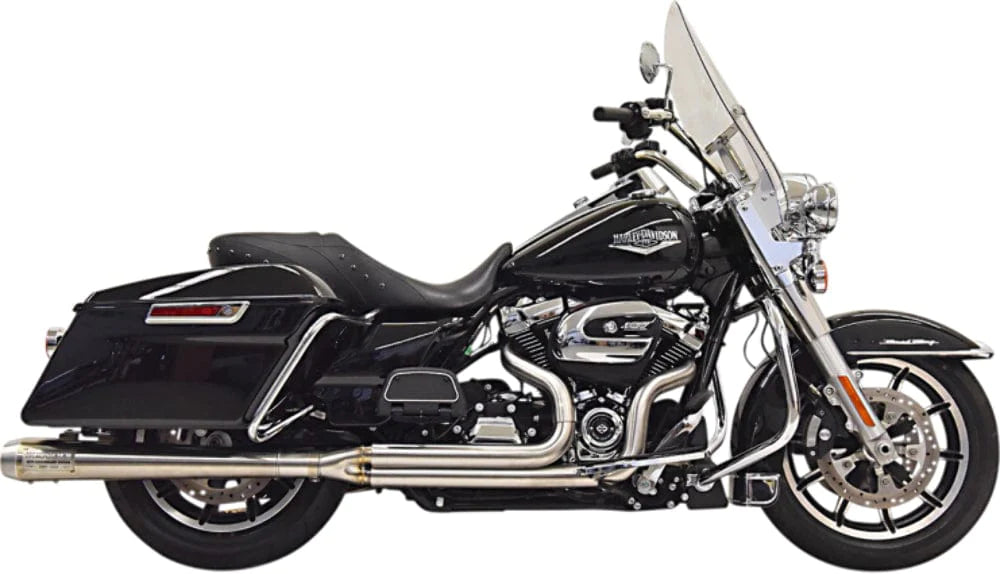 Bassani Manufacturing Exhaust Systems Bassani Xhaust 50th Anniversary Road Rage III 2 Into 1 System 17+ Harley Touring