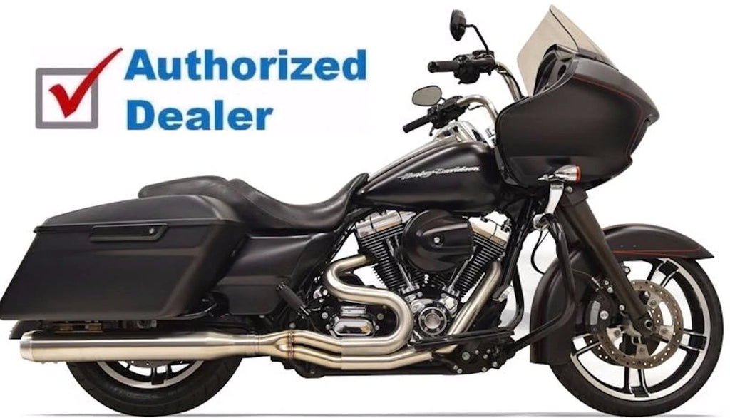 Bassani Manufacturing Other Exhaust Parts 4" Bassani Road Rage 3 III Stainless Steel 2 into 1 Exhaust Pipe Harley Touring