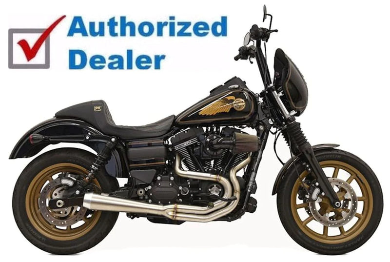 Bassani Manufacturing Other Exhaust Parts Bassani Greg Lutzka Edition Exhaust 2 into 1 Pipe Harley Dyna Stainless Steel SS