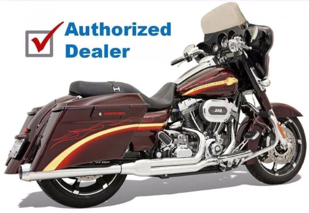 Bassani Manufacturing Other Exhaust Parts Bassani Road Rage Chrome 2 Into 1 Exhaust Pipe Harley Touring Bagger 2010-2016