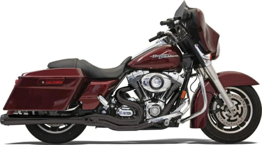 Bassani Manufacturing Other Exhaust Parts Bassani Road Rage II Mega 2 into 1 Exhaust Pipe System Long Black Harley Touring