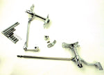 Biker's Choice Foot Pegs & Pedal Pads Best Fit Deluxe Chrome Forward Control Kit Controls 91-03 Harley Sportster XL