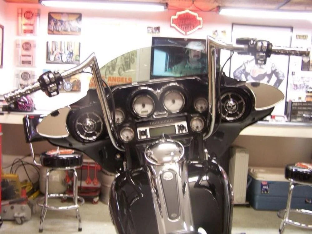Biker's Choice Other Handlebars & Levers Bikers Choice Chrome 16 Prime Apes Apehangers Bars Harley Batwing Bagger Touring
