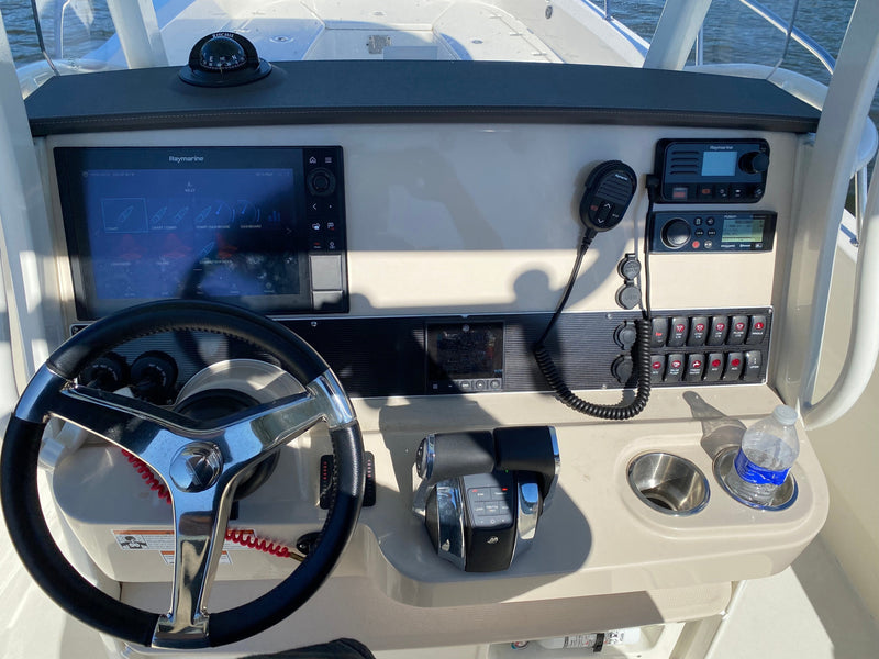 boston whaler steering