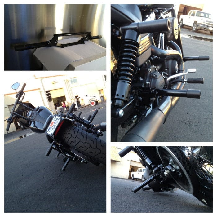 Bung King Engine Guard Bung King Passenger Peg Crash Bar For Harley Davidson