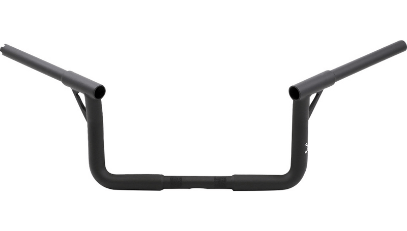 Burly Brand Burly Louie B 1-1/4" Ape Handlebars 8.5" Black Harley Notched Slotted Drilled
