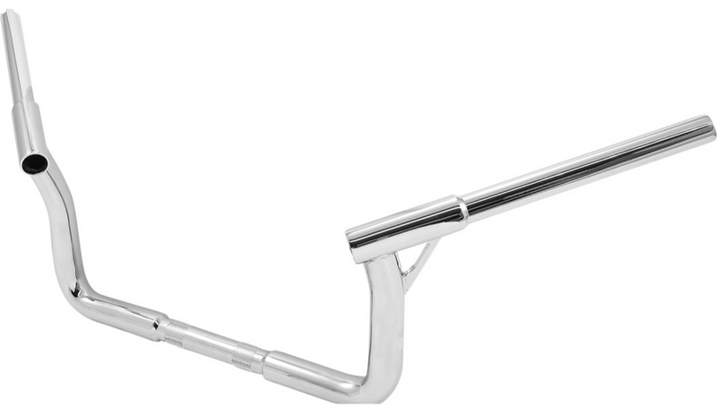 Burly Brand Burly Louie B 1-1/4" Ape Handlebars 8.5" Chrome Harley Notched Slotted Drilled