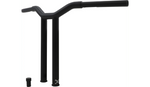 Burly Brand Burly Straight 14" Matte Black Dominator Handlebars Throttle-By-Wire Harley