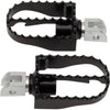 Burly Brand Foot Pegs & Pedal Pads Burly Brand Black MX Style Rider Driver Foot Pegs Footpegs Harley Softail 18+ M8