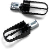 Burly Brand Foot Pegs & Pedal Pads Burly Brand Black MX Style Rider Passenger Foot Pegs Footpegs Harley Softail 18+