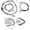 Burly Brand Other Handlebars & Levers Burly 16" Black Vinyl Handlebar Control Cables Complete Kit Softail Harley 00-06