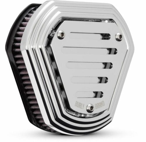 BURLY BRAND Other Intake & Fuel Systems Burly Brand Chrome Hex Air Cleaner Intake 1991-2018 Harley Sportster 883 1200