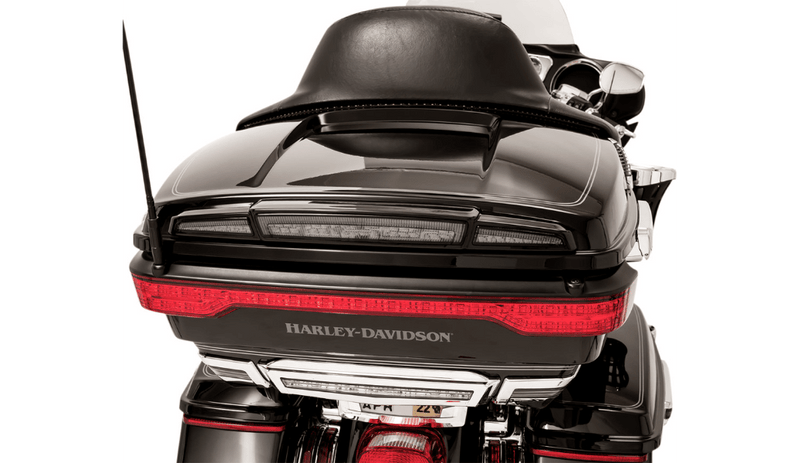 Ciro Ciro Black Light Smoke Light Tour-Pak Adhesive PlugNPlay Harley Touring 14-22
