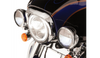 Ciro Ciro Chrome Fang LED Running Headlight Bezel Plug-n-Play 1996-13 Harley Touring