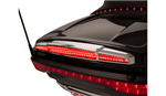Ciro Ciro Chrome Red Streak Light Tour-Pak Adhesive Plug-n-Play Harley Touring 14-22