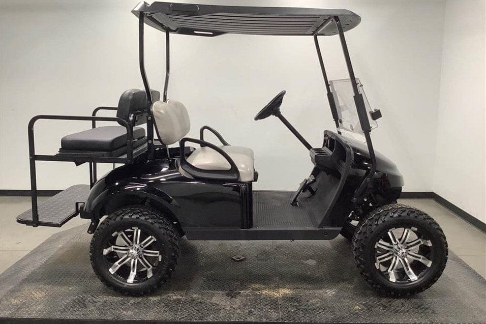 Club Car Golf Cart COMING SOON! - 2018 EZ GO Electric Lifted Golf Cart Like New w/ New Wheels & Tires!! - $8,995