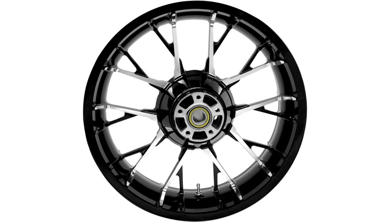 Coastal Moto Coastal Moto Black Cut Marlin Precision 18 5.5 Rear Wheel Rim 09+ Harley Touring