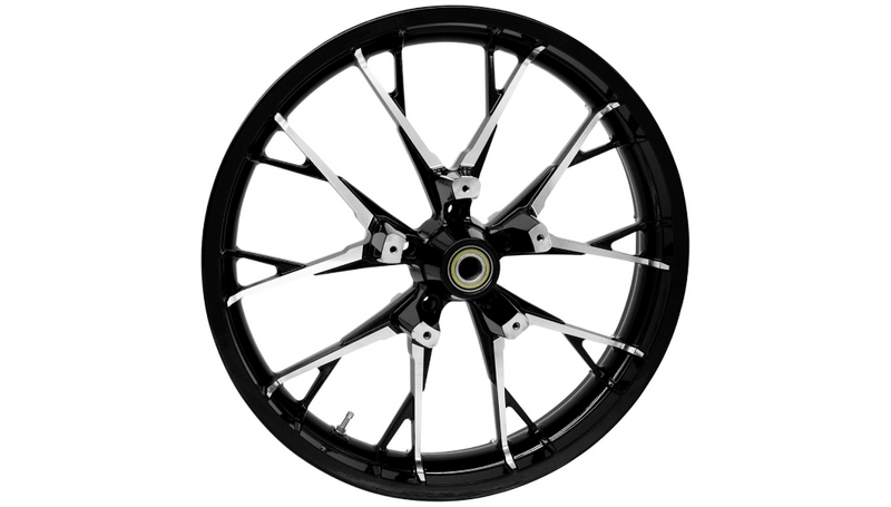 Coastal Moto Coastal Moto Black Cut Marlin Precision 21 3.5 Wheel Rim 08+ Harley Touring ABS