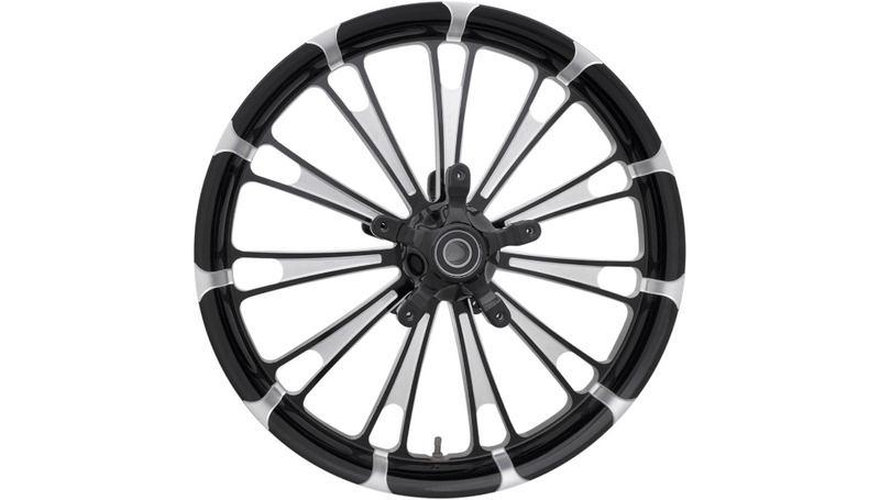 Coastal Moto Coastal Moto Fuel Front Wheel Rim Black Cut 19 x 3 DD ABS Harley Touring 08+