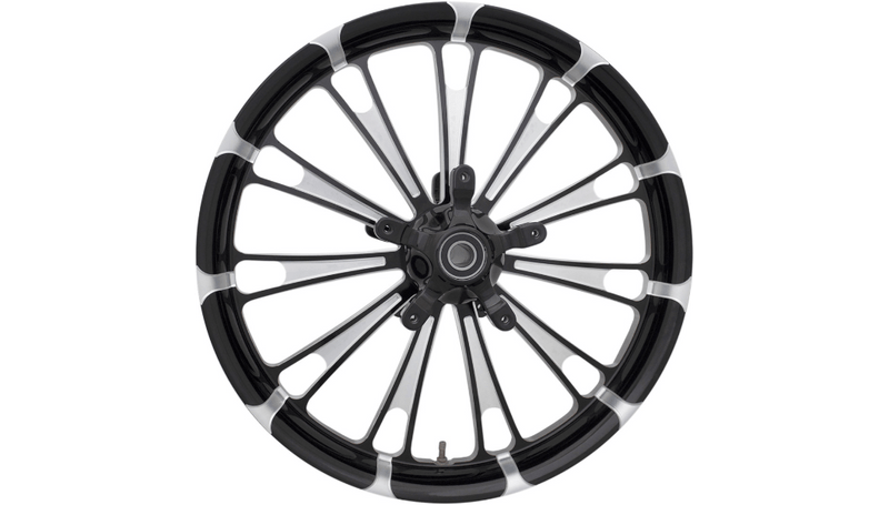 Coastal Moto Coastal Moto Fuel Rear Wheel Rim Black Cut 16x5.5 SD ABS TPMS Harley Touring 09+